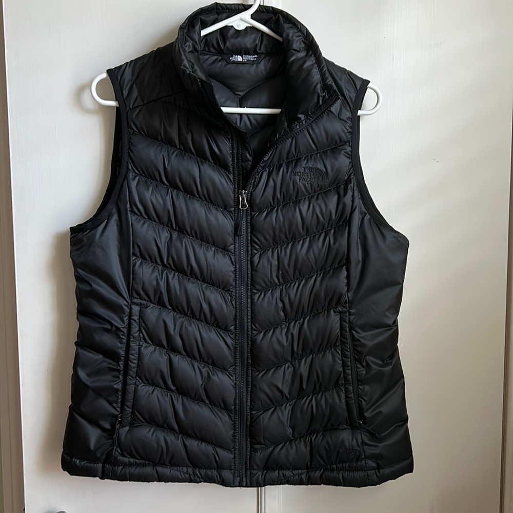 The North Face women’s puffer vest, black, L